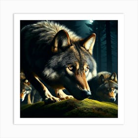 Wild Animal Creative Portrait 196 Art Print