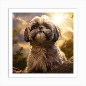 Shih Tzu Art Print