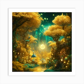 Fairytale Forest Art Print