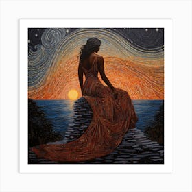 Starry Night 44 Art Print