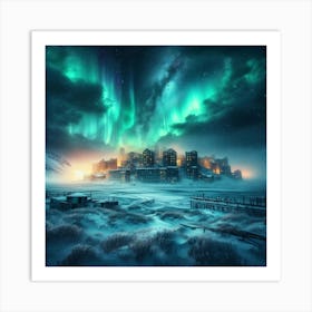 Frozen Echoes 13 Art Print