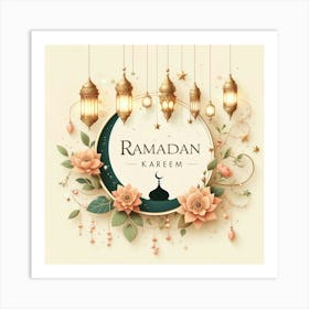 Ramadan Kareem 7 Art Print