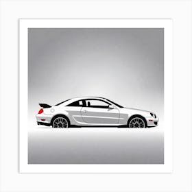 Mercedes Benz Clk 1 Art Print