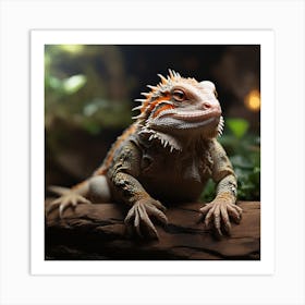 Bearded Dragon Art Print