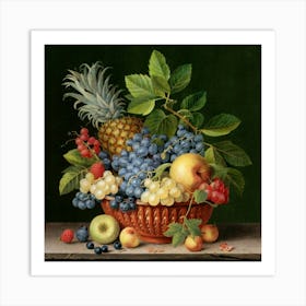 A collection of different delicious fruits 9 Poster