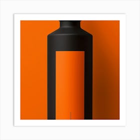 Water Bottle Mockup Art Print