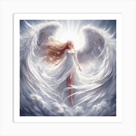 Angel Wings Art Print