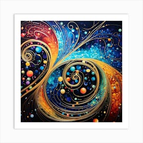 Spiral Galaxy 2 Art Print