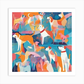 Dogs Of The World Art Print