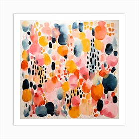 Abstract Watercolor Painting Art Print