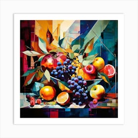 Fruit In A Bowl Art Print