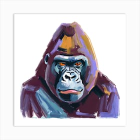 Mountain Gorilla 02 Art Print