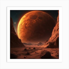 Red Planet 3 Art Print