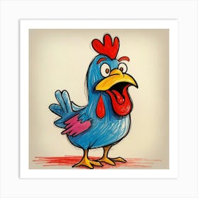 Rooster 21 Art Print