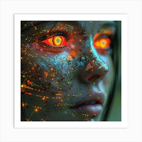 Sci-Fi Painting Art Print