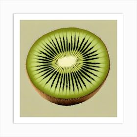 Kiwi Fruit Art Print