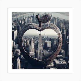 New York City Apple Art Print