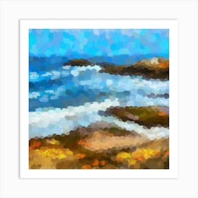 Pacific Ocean Art Print