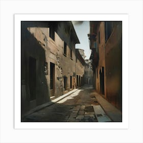 Street Scene Art Print