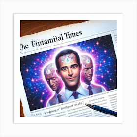 Financial Times Art Print