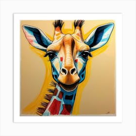 Giraffe 136 Art Print