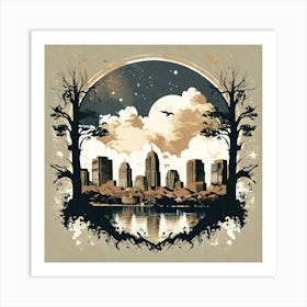 Cityscape 5 Art Print