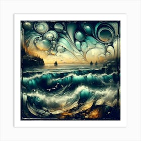 By The Sea No 20 1 Art Print