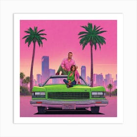 Grand Theft Auto 5 Art Print