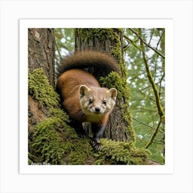 Weasel 1 Art Print