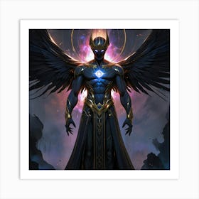 Angel Of Light 2 Art Print