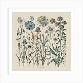 Wildflowers 48 Art Print