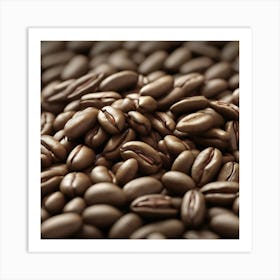 Coffee Beans 424 Art Print