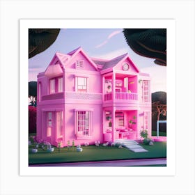 Barbie Dream House (119) Art Print