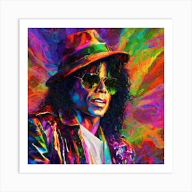 Michael Jackson Painting Art Print