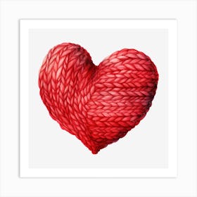 Heart Of Yarn 25 Art Print