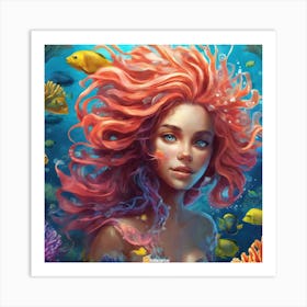 Mermaid 1 Art Print