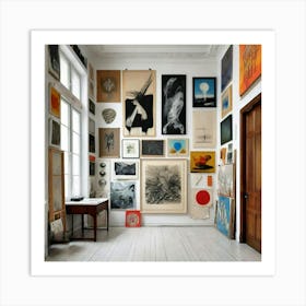 Room Full Of Art Art Print