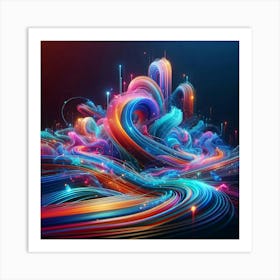 Abstract Art 9 Art Print