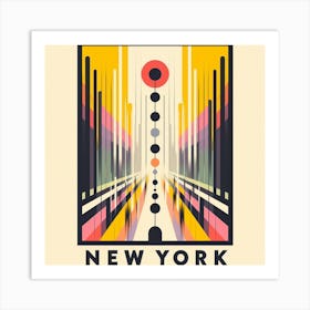 New York City Travel Poster 2 Art Print