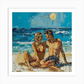 Summer Beach Series 5 Art Print