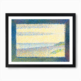 Seascape (Gravelines) (1890), Georges Seurat Art Print