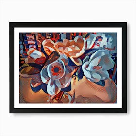 Magnolias 1 Art Print