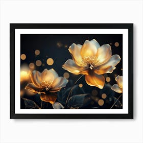 Luxury Flower 3 Art Print