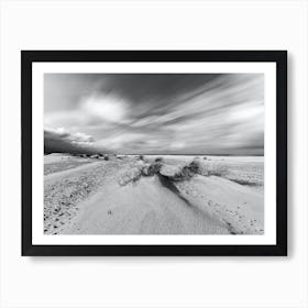 Sand Dunes Art Print