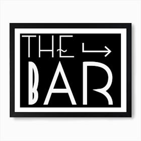 The Bar Art Print