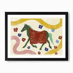 Horses_005 Art Print