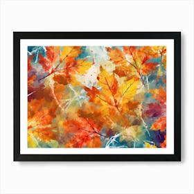 Autumn Leaves Art Print
