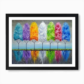 Every tree has its roots Art Print