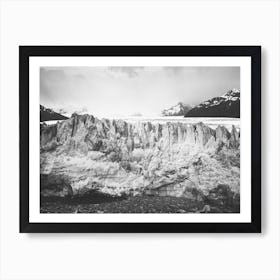 Landscapes Raw 5 Perito Moreno Art Print