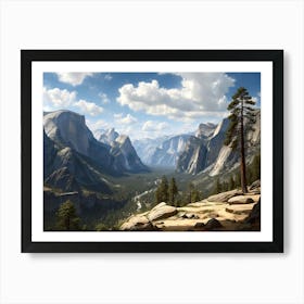 Yosemite Valley Art Print